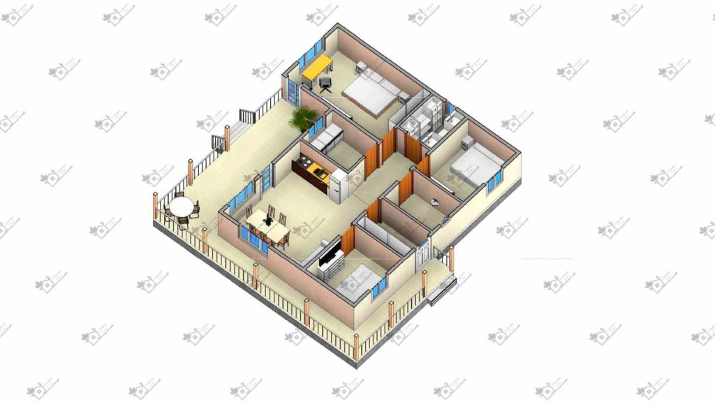 Строимсип, дом из сип панелей, Проект дома из сип панелей от 70м2 до 150м2