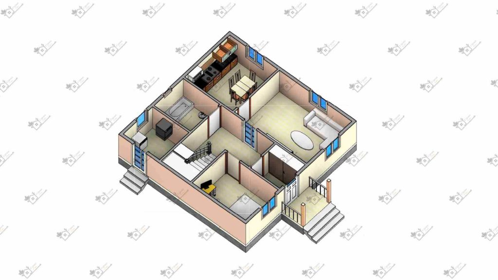 Строимсип, дом из сип панелей, Проект дома из сип панелей до 200м2