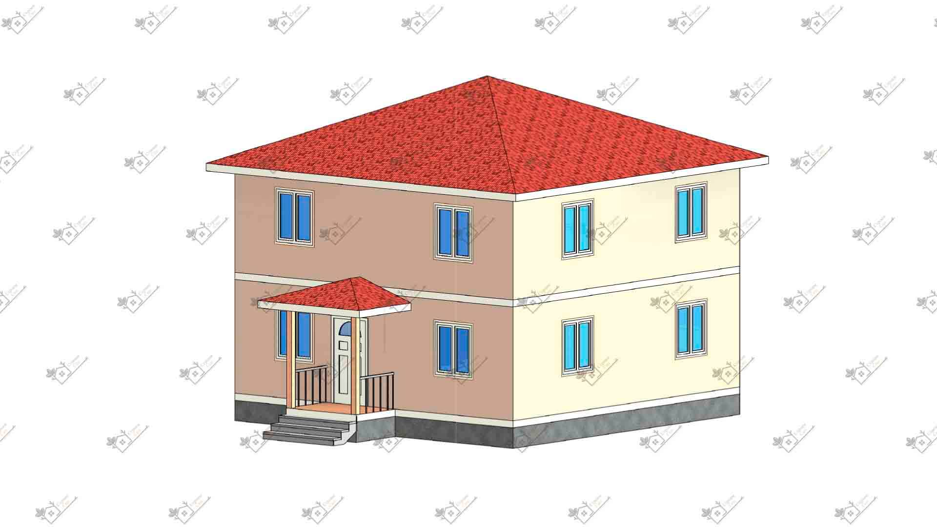 Строимсип.рф, дом из сип, сип панель, проект Коламбия, Проекты из сип