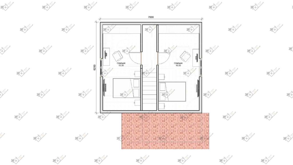 Строимсип, дом из сип панелей, Проект дома из сип панелей до 150м2