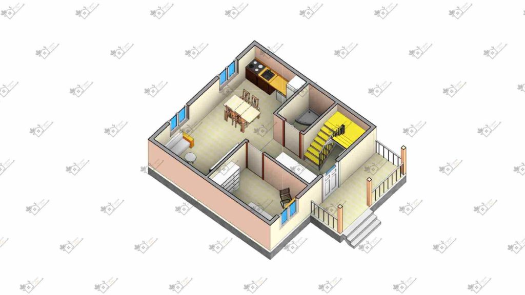 Строимсип, дом из сип панелей, Проект дома из сип панелей до 150м2
