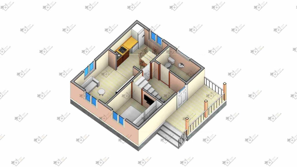 Строимсип, дом из сип панелей, Проект дома из сип панелей до 150м2