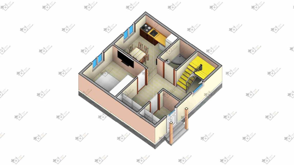 Строимсип, дом из сип панелей, Проект дома из сип панелей до 150м2