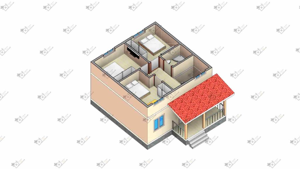 Строимсип, дом из сип панелей, Проект дома из сип панелей до 150м2