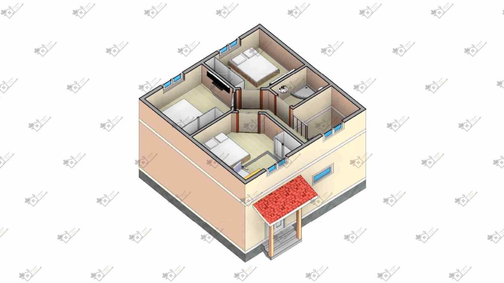 Строимсип, дом из сип панелей, Проект дома из сип панелей до 150м2