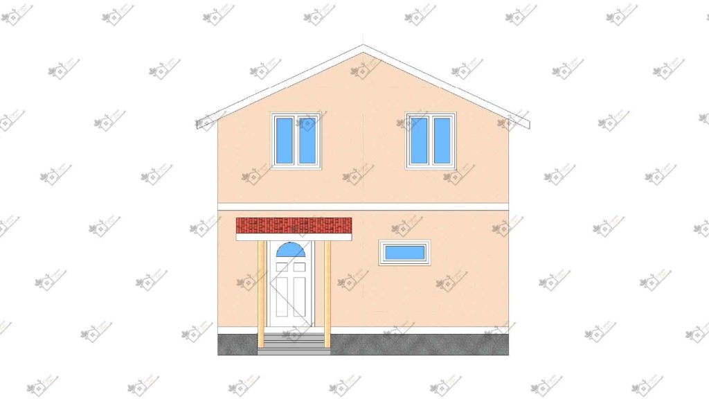 Строимсип, дом из сип панелей, Проект дома из сип панелей до 150м2