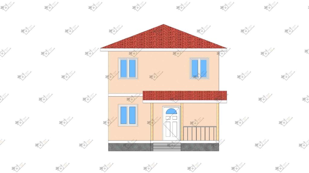 Строимсип, дом из сип панелей, Проект дома из сип панелей до 150м2