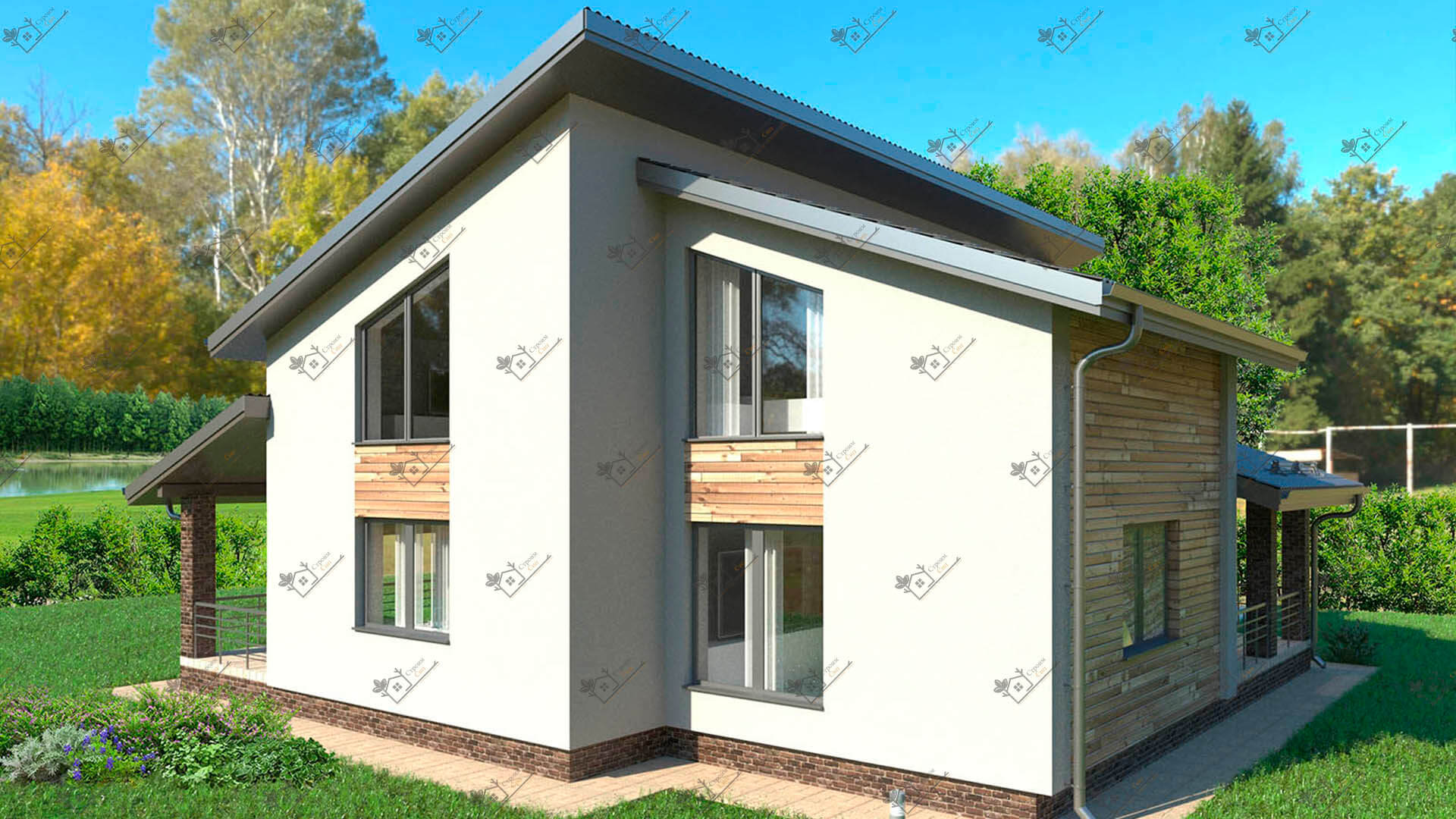 Строимсип.рф, дом из сип, сип панель, проект Венеция, Проекты из сип