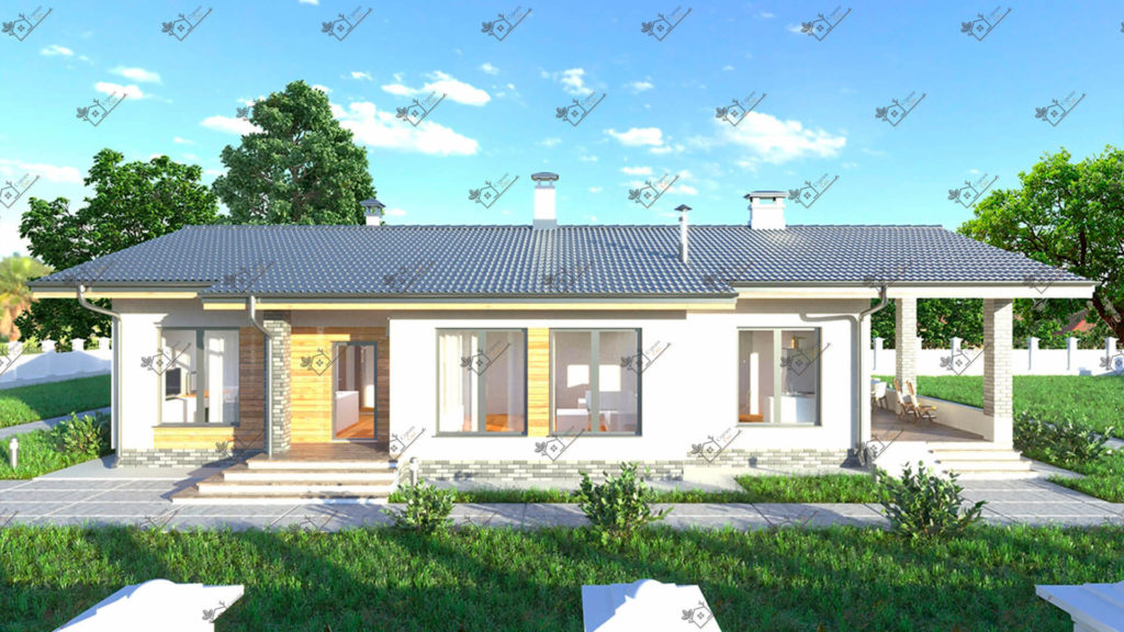 Строимсип, дом из сип панелей, Проект дома из сип панелей до