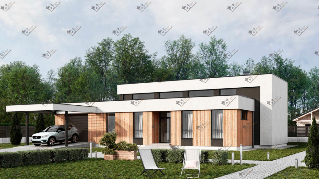 Строимсип, дом из сип панелей, Проект дома из сип панелей до