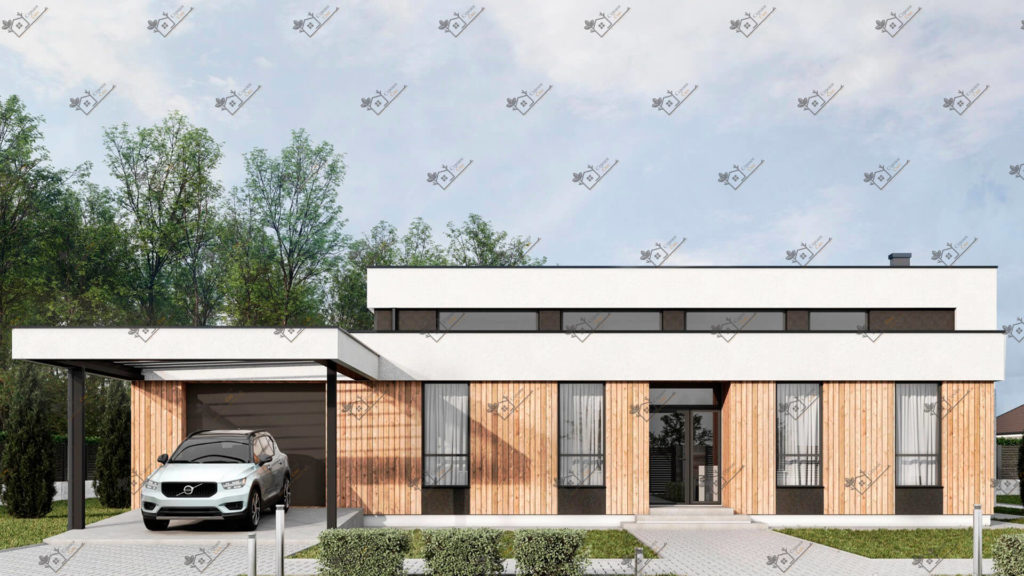 Строимсип, дом из сип панелей, Проект дома из сип панелей до