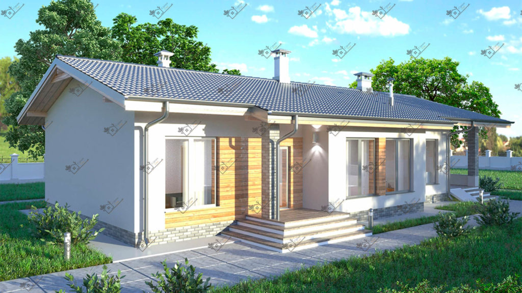Строимсип, дом из сип панелей, Проект дома из сип панелей до