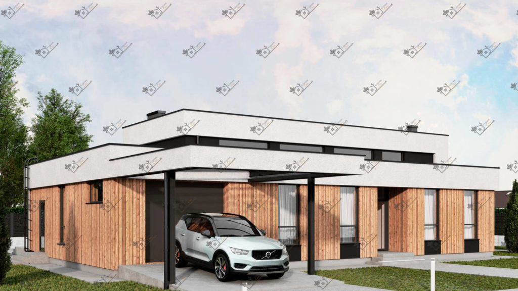 Строимсип, дом из сип панелей, Проект дома из сип панелей до