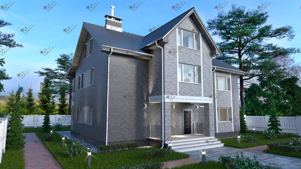 Строимсип, дом из сип панелей, Проект дома из сип панелей до